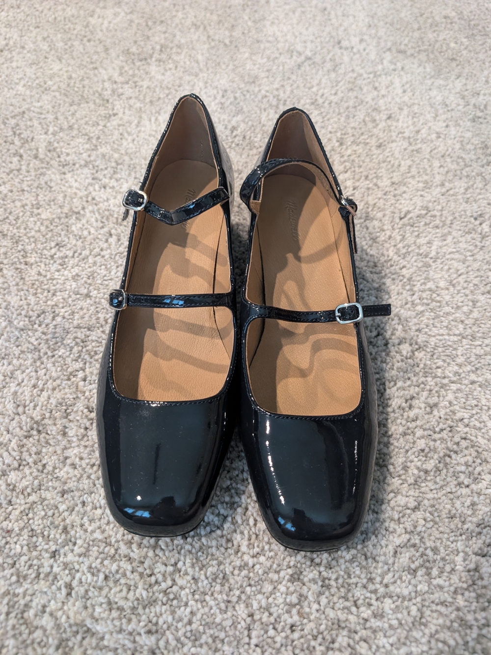 Navy Blue Patent Heels - Elegant Everyday Style